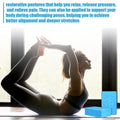 Halloscume Cork Yoga Blocks 2 Pack High Density Non Slip Teal Color