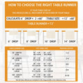 XCHI Fall Football Pumpkin Maple Leaves Table Runner Colored 13x108 Inch