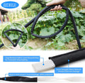 2024 Flat Soaker Hose 100 ft for Garden, 100' (50ft x 2) Linkable Drip Hose Diy