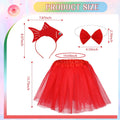 Shyyween 12 Pcs Halloween Sea Fish Costume Headband Tutu Bow Tie Size One Size