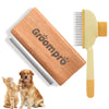 Groompro Deshedding Brush Dog & Cat Hair Removal Tool L 5.3 inch