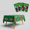 Bambluby Football Party Tablecloth 3 Pack 108x54in Comic Style Disposable