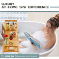 Premium Bathtub Tray Caddy - Expandable Bath Tray - Unique House Warming Gifts