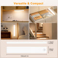 Auxoda Under Cabinet Lighting USB Rechargeable Motion Sensor White 1-Pack
