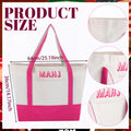 Sunnymove Extra Large American Mahjong Tile Bag Pink 25.2x14.17x9.06 in