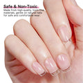 Creaglam Short Square Nail Tips 240Pcs Clear Acrylic 12 Sizes Soft Gel