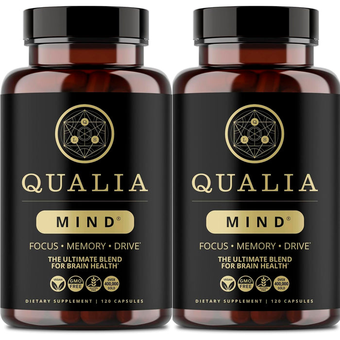 NEUROHACKER COLLECTIVE Qualia Mind | Doctor-Formulated Nootropic to Fuel Focus & Concentration