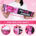 PABOBIT Breast Cancer Awareness Pink Ribbon Arm Sleeve Football 1Pair Size Adult