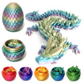 stepsin Easter Dragons 3D Printed Purple Crystal Dragon Egg Fidget Toy