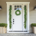 XmasExp Norfolk Pine Garland 6FT Realistic Artificial Christmas Green
