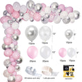 Shempeium Winter Onederland 1st Girl Banner Snowflake Pink Garland