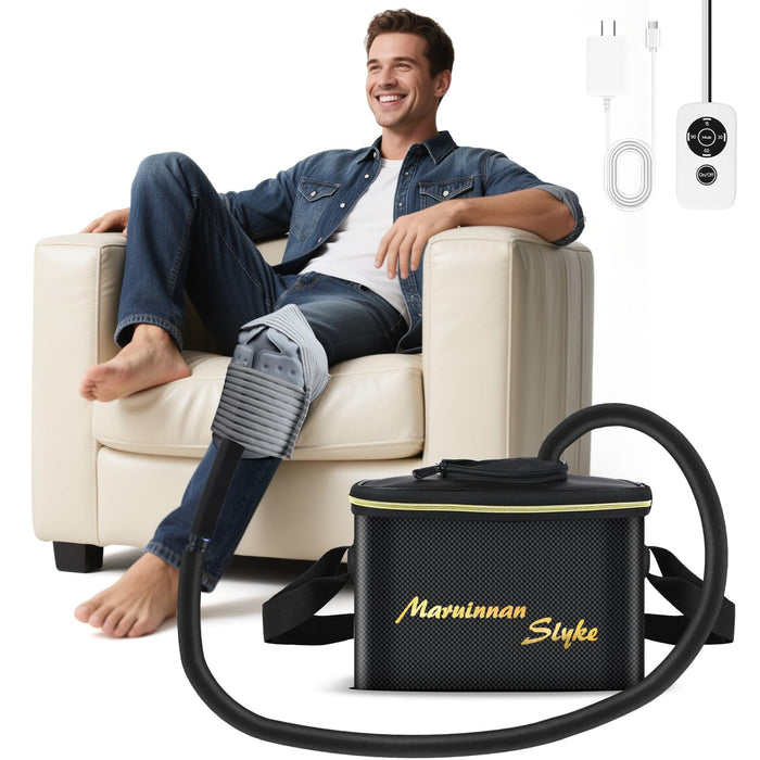 MarvinnanSlyke Portable Ice Machine Knee Cold Therapy Recovery System Medium