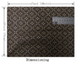 Tinakim Jacquard Brocade Faux Silk Fabric Grey Cut by The Yard
