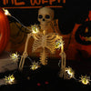 Joygoods Halloween Spider String Lights 7ft 20 LED Warm White Battery 2 Pack