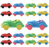 RONDURE Car Erasers 18 Pcs 3D Sports Car Puzzle Take Apart Erasers Kids