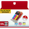 INKOKU Compatible Canon PGI-280XXL CLI-281XXL Ink Cartridges 5 Pack