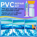 Balldanlu Air Mattress Patch Kit Waterproof Vinyl Repair Adhesive Inflatables