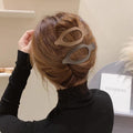 4Pcs Hair Clips Large Hair Claw Clips Matte Neutral Hair Clip Hair Accessories