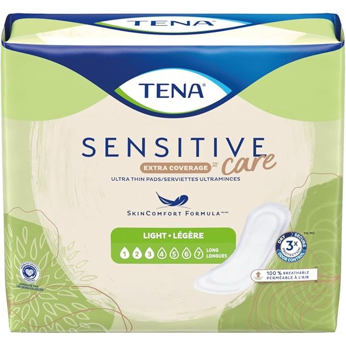 Tena Intimates Light Ultra Thin Pads Long
