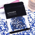 Blinginbox Glass Rhinestones SS30 6.4-6.6mm 288pcs Sapphire