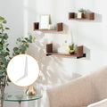uxcell Floating Shelf Bracket 8x6in Iron L Bracket White 10 Pack