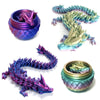 stepsin Easter Dragons 3D Printed Purple Crystal Dragon Egg Fidget Toy