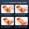1 For Iphone 17 Pro Case [ Magsafe] [Invisible Kickstand] [Hd Screen Protector]