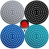 Viwehots Silicone Air Fryer Liners 8" Non Stick Reusable 4 Pack Mixed Colors