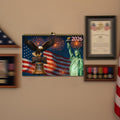 Zluiaza 250th Anniversary American Patriotic 2026 Spiral Wall Calendar Vintage
