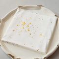 Zeroest Newborn Photography Wraps with Gold Stars Navy Size Crib