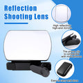Camera Mirror Reflection Clip — Clip-On Selfie Mirror for Back Camera, Scratch-R