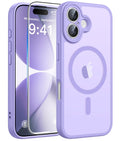 Iphone 17 Case: [ Magsafe] Translucent Matte Cases With [Full Camera Protection]