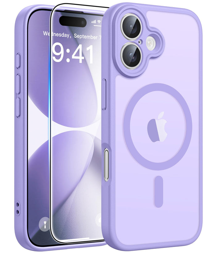 Iphone 17 Case: [ Magsafe] Translucent Matte Cases With [Full Camera Protection]
