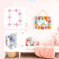 Kingci Fabric Flower Bouquets DIY Kit 117PCS Pink Creative Craft Set