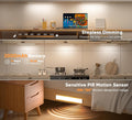 Auxoda Under Cabinet Lighting USB Rechargeable Motion Sensor White 1-Pack