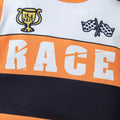Yruiz Toddler Halloween Race Car Driver Costume Outfit Hat Orange Size 18-24M