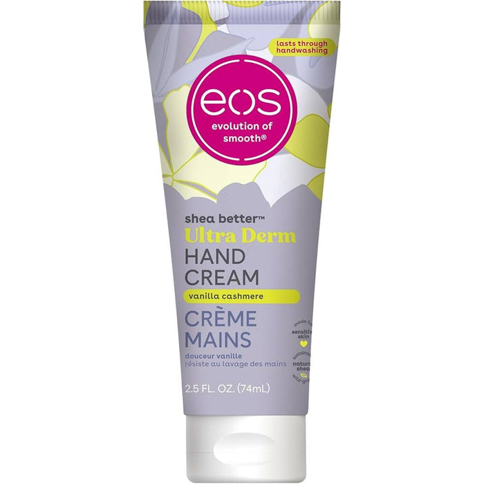 eos Shea Better Vanilla Cashmere Ultra Derm Hand Cream, 2.5 Fl Oz