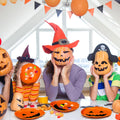 LemonRoad Halloween Ceramic Pumpkin Candy Dishes 7.87'' Orange 4 Pcs