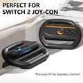 KUNSLUCK 2 Pack Steering Wheels for Nintendo Switch 2 Joy-Con Black