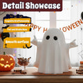 OYB Halloween Ghost Resin Figurine Spooky Decor Cute Finger Ghost A