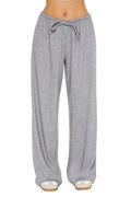 Forever 21 Ribbed Knit High-Rise Pants Dark Grey Size M