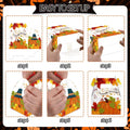 Generic Friendsgiving Gift Bags Thanksgiving Party Favors Orange 12 Pack