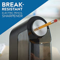X-ACTO Electric Pencil Sharpener,With Auto Adjust Dial,SafeStart,Smartstop Black