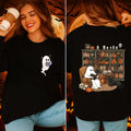 sidupili Halloween Sweatshirt Ghost Reading Books Pullover P4 Size M