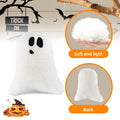 WSARZAHE Halloween Ghost Decorative Throw Pillow Flannel 11.76x7.8 Inch