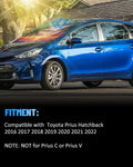 Sunset Beach Windshield Sun Shade for Toyota Prius Hatchback 2016-22 Foldable