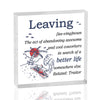 Yoxiumi Coworker Christmas Retirement Gifts Party Decorations Grey-Leaving