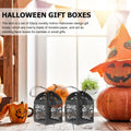 BESTOYARD Halloween Hollow Die-Cut Candy Boxes Black 8.27x4.53in 50pcs