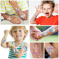 SBOBUY Ocean Animal Temporary Tattoos 10 Sheets Gold Cartoon Kids Party