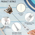 Generic Funny Raccoon Retractable Acrylic Alligator Badge Reel Clip